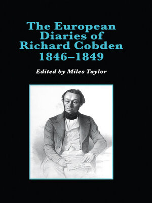 cover image of The European Diaries of Richard Cobden, 1846–1849